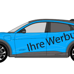 Low-Budget PKW Fahrzeugbeschriftung im Folienplott